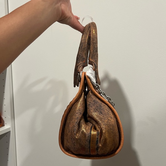 Diesel D-Vina Shoulder Bag Denim - Picture 8 of 8